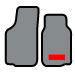 Drivers Mat Below Seat